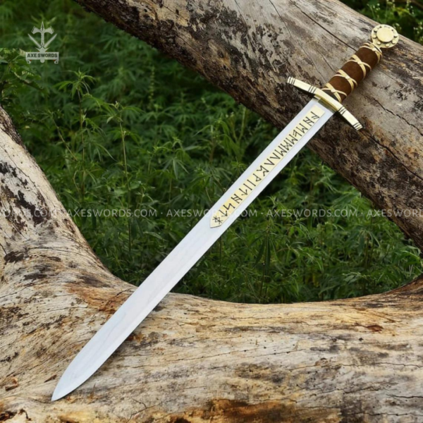 Handmade Sword of Merlin Excalibur ,Knight Templar sword