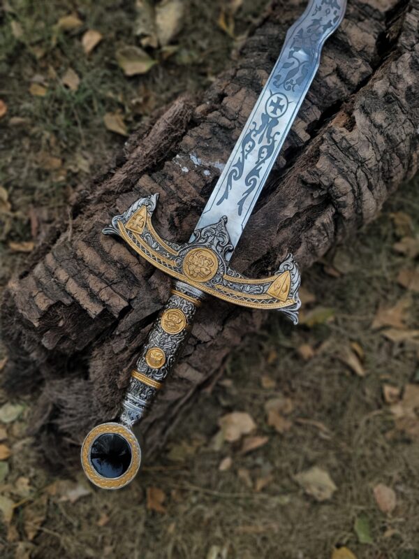 Once Upon a Time Replica Sword – Custom Hand-Forged Medieval Cosplay Blade - Image 2