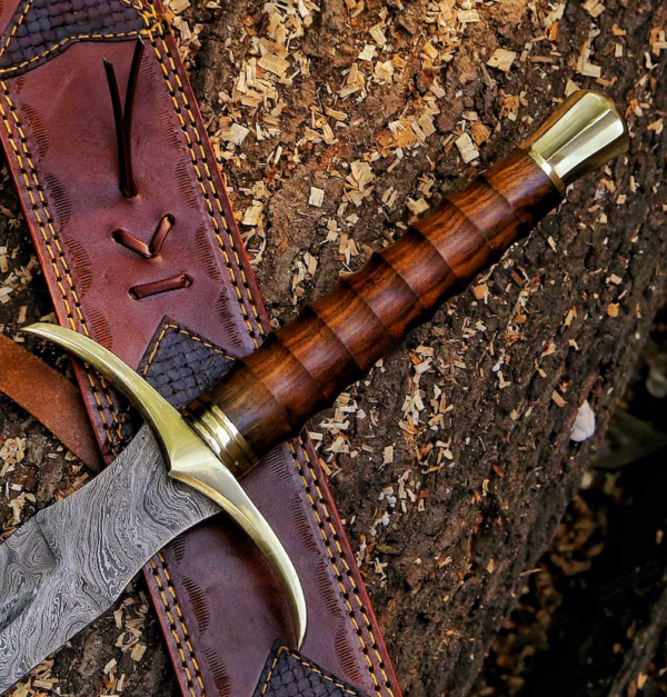 Real Damascus Viking Sword