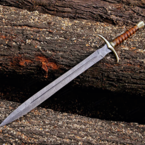 Real Damascus Viking Sword