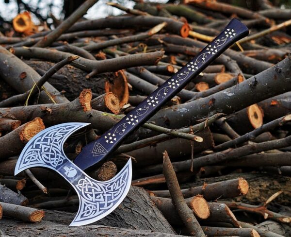 Double Blade Viking Axe